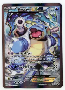 Blastoise EX - Pokemon 2016 XY Promo #XY122 EX+ - Image 1