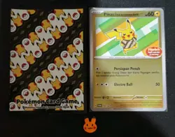 Pokemon Pikachu Batik Holo Reverse Holo Foil Indonesia Journey 191/SV-P Promo - Image 1