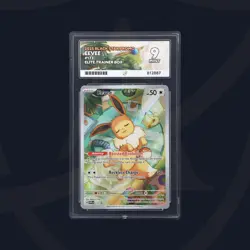 Pokemon TCG Eevee Black Star Promo Prismatic Evolutions 2025 Ace Mint 9 - Image 1