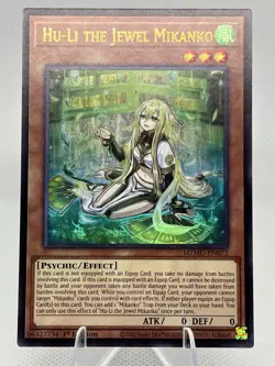 Hu-li The Jewel Mikanko MZMU-EN072 Ultra Rare Mint 1st Edition Yu-Gi-Oh! - Image 1