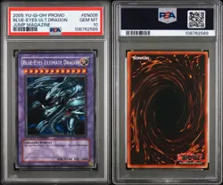 Yugioh Blue-Eyes Ultimate Dragon Secret Rare JMP-EN005 PSA 10 Gem Mint - Image 3