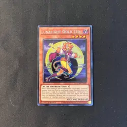 Yu-Gi-Oh! Lunalight Gold Leo DUAD-EN005 Secret Rare 1st Edition NM+ - Image 5