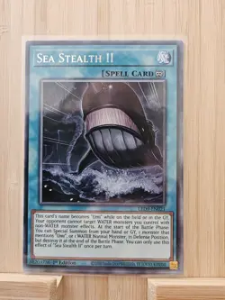 Sea Stealth II LED9-EN021 Rare 1st Edition YuGiOh - Image 1