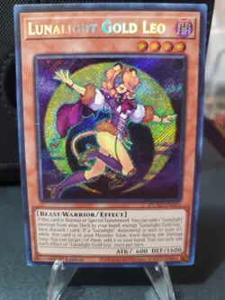 Lunalight Gold Leo DUAD-EN005 Secret Rare Duelist's Advance 1st Edition Yugioh - Image 3