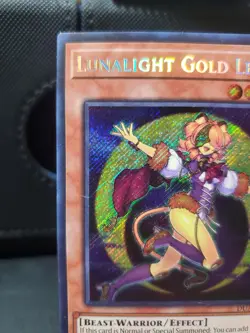 Lunalight Gold Leo DUAD-EN005 Secret Rare Duelist's Advance 1st Edition Yugioh - Image 5