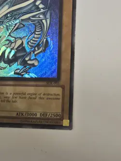 2002 Yugioh Blue Eyes White Dragon SDK-001 Kaiba 1st Edition Yu-Gi-Oh! - Image 5