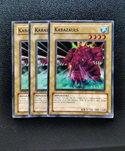 Yu-Gi-Oh - Kabazauls 3X - Full Playset - Image 1