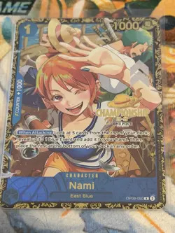 Nami Top 64 OP09-050 Championship 25-26 Regionals Season One Piece - Image 1