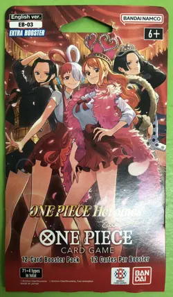 One Piece TCG Heroines Edition EB-03 Sleeved Booster Pack - X 10 packs English - Image 2