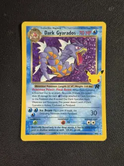 Dark Gyarados - 8/82 - Pokemon Celebrations Classic Collection Holo Rare Card NM - Image 1