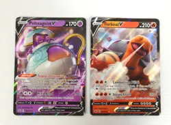 Bundle of Approx. 140x Pokemon Cards Inc. 2x 'V' Cards 2016-2020 LP-MP - Image 2