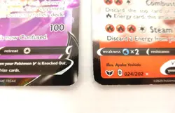 Bundle of Approx. 140x Pokemon Cards Inc. 2x 'V' Cards 2016-2020 LP-MP - Image 3