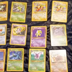 Pokemon TCG Base Set 33Cards by Wizards of the Coast Pidgeotto Gengar Jolteon - Image 3