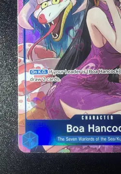 Boa Hancock Alt Art OP13-051 R Carrying on His Will ONE PIECE Card English NM - Image 4