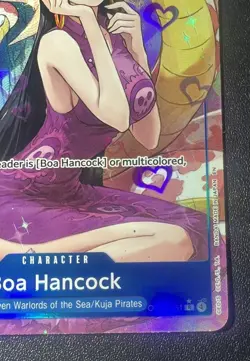Boa Hancock Alt Art OP13-051 R Carrying on His Will ONE PIECE Card English NM - Image 5