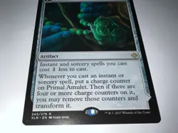 Primal Amulet/Primal Wellspring Double Sided Card MTG Ixalan Regular - Image 3