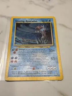 Pokemon TCG Shining Gyarados Holo Neo Revelation Card 65/64 NM Near Mint - Image 2