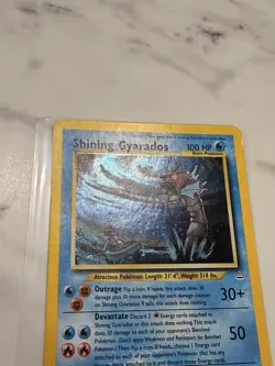 Pokemon TCG Shining Gyarados Holo Neo Revelation Card 65/64 NM Near Mint - Image 4