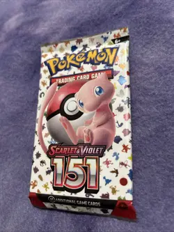 Pokemon Cards 151 Scarlet And Violet Pack Still Sealed - Image 1