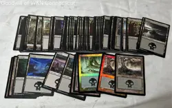 Magic The Gathering Card Lot Modern Basic Lands Bulk 3 Lbs See Photos - Image 5