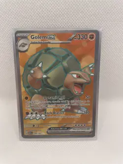 Golem ex 189/165 Scarlet & Violet Pokemon 151 Full Art Pokemon Card Mint/NM - Image 1