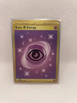NM Gold Basic Psychic Energy 207/165 Scarlet & Violet 151 Pokemon Card SV Rare - Image 1