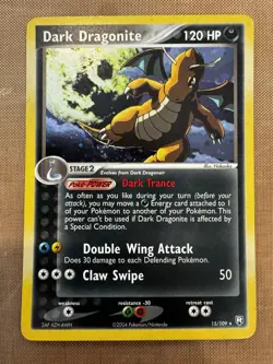 Pokemon TCG 1st Edition Dark Machamp & Dark Dragonite Team Rocket Cards - Image 3