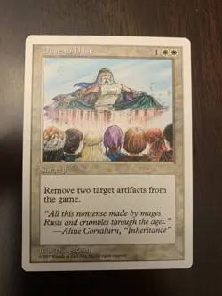 1x Dust to Dust- Fifth Edition- mtg Magic The Gathering Card- NM - Image 1