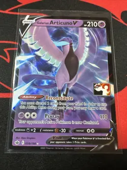 Galarian Articuno V 058/198 Prize Pack Series Cards Holo - Image 1