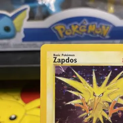 Pokemon TCG Card English Fossil Set Zapdos 15/62 Holo Rare Holo Box Error - Image 2