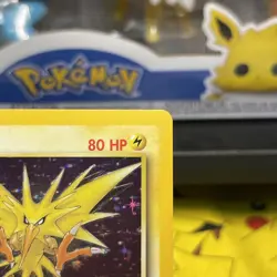 Pokemon TCG Card English Fossil Set Zapdos 15/62 Holo Rare Holo Box Error - Image 3