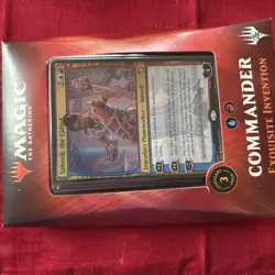 Magic the Gathering - Commander 2018 Deck: Exquisite Invention - Factory Sealed - Image 1