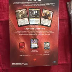 Magic the Gathering - Commander 2018 Deck: Exquisite Invention - Factory Sealed - Image 5