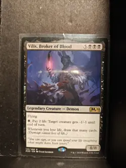 Vilis, Broker of Blood - Core Set M20 MTG NM X1 122/280 R - Image 1