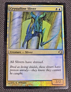 Magic The Gathering MTG Crystalline Sliver Foil Premium Deck 11/41 LP -- L47 - Image 1