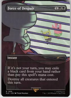 MTG Force of Despair Normal NM Secret Lair Drop Series Magic 1936 - Image 1