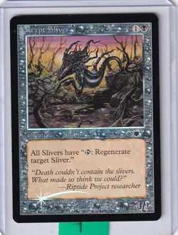 Crypt Sliver (#063) FOIL * Legions MTG - Lightly Played - Image 1