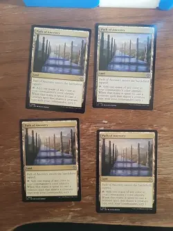 Magic The Gathering MTG 4x Path of Ancestry Commander The Lost Caverns of Ixalan - Image 1