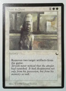 Dust to Dust *Common* Magic MtG x1 The Dark MP - Image 1