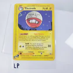 Pokemon TCG Electrode Aquapolis 8/147 Regular Rare LP - Image 1