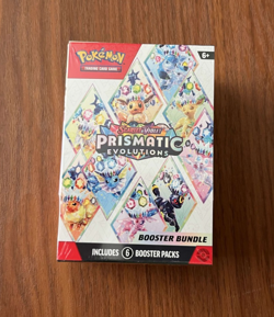 Pokemon TCG Scarlet & Violet Prismatic Evolutions Booster Bundle Sealed Box - Image 1