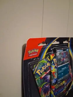 Pokemon TCG Mega Evolution Phantasmal Flames Booster Packs 3-Pack Weavile Promo - Image 2