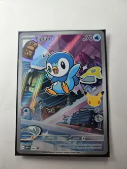 Pokemon First Partner Illustration Rare Turtwig Chimchar Piplup 30th Anniversary - Image 4