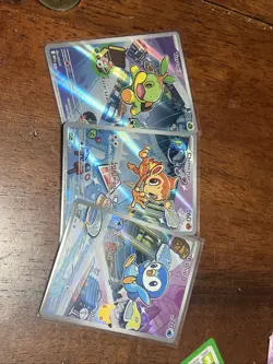 Pokemon 2026 First Partner Illustration Collection Series 1 Promos Set 40-42 - Image 1