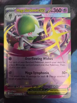 MEGA GARDEVOIR EX 060/132 MEGA EVOLUTIONS DOUBLE RARE POKEMON TCG - Image 1