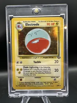 Pokemon TCG Electrode Jungle 2/64 Holo Unlimited Holo Rare - Image 1