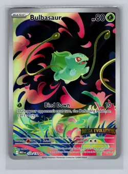 Bulbasaur Illustration Rare Pokemon TCG ME01: Mega Evolution 133/132 NM - Image 1