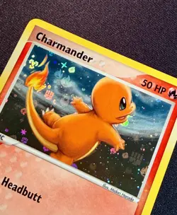 2004 CHARMANDER FireRed LeafGreen - Reverse Holo 58/112 NM *CLEAN* - Image 3