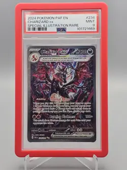2024 Pokemon Paldean Fates Charizard ex 234 Special Illustration Rare PSA 9 - Image 1