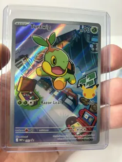 Pokemon First Partner Illustration Rare Turtwig Chimchar Piplup 30th Anniversary - Image 3